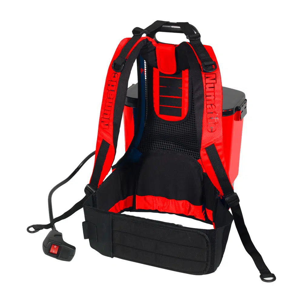 Numatic RSAV130 400Hz Aircraft Spec Backpack Vacuum