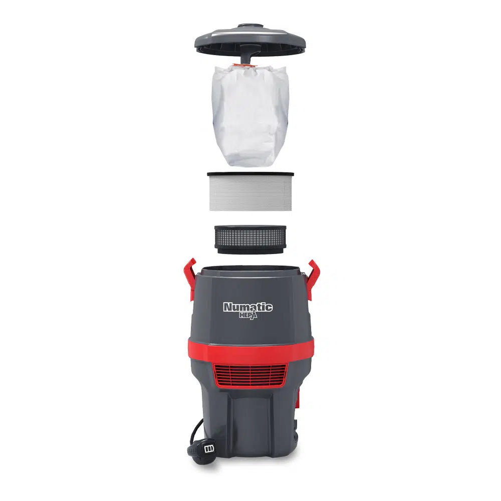 Numatic RSB150NXH HEPA Battery Powered Backpack Vacuum Cleaner