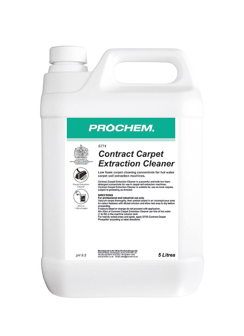 prochem S774-05 Contract carpet extraction cleaner