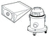Sdb163 reddy vac - qualvac paper bags