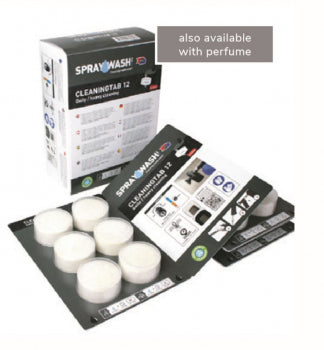 Iteam - SPW.TAB18.12 - CleaningTab 12 For heavy duty cleaning. Effective against body fat, animal fat, vegetable oils, fats and dirt. pH: 12