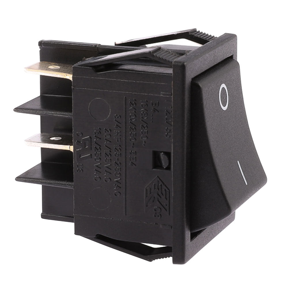 Pacvac - SWI011 - Switch - On-Off - Non-Illuminated - Black - CE marked - All models