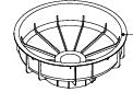 Numatic 225101 float moulding