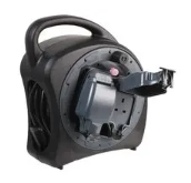 Pro elec - PL16583 - 2 Gang Outdoor Mains Extension Reel, 25m, IP54