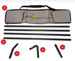 Kerstar 25-204-20-177 38mm x 6m Anti-static Carbon Fibre High Reach Wand Set