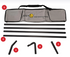 Kerstar 25-204-20-177 38mm x 6m Anti-static Carbon Fibre High Reach Wand Set