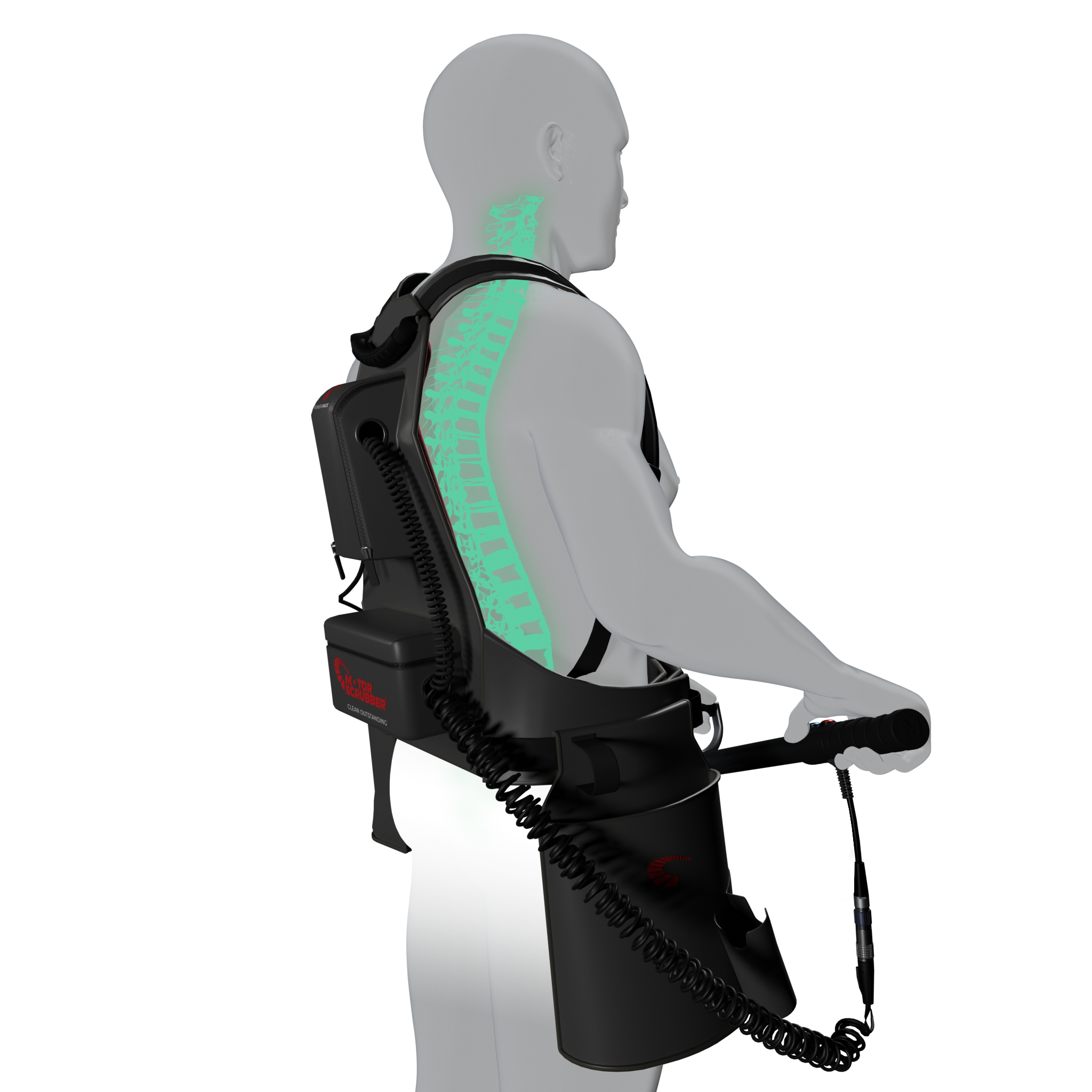MotorScrubber Lithium Backpack with Composites