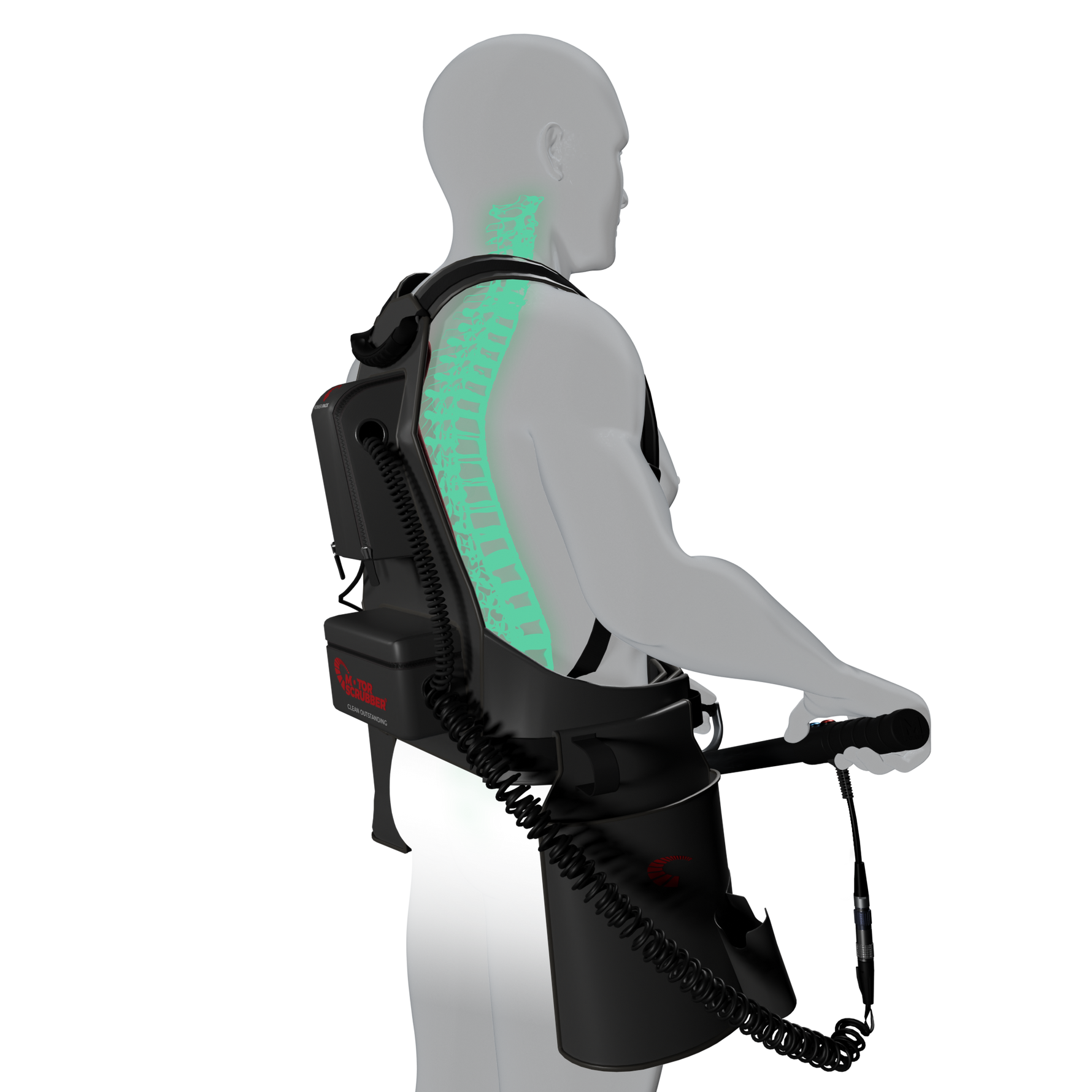 MotorScrubber Lithium Backpack with Composites