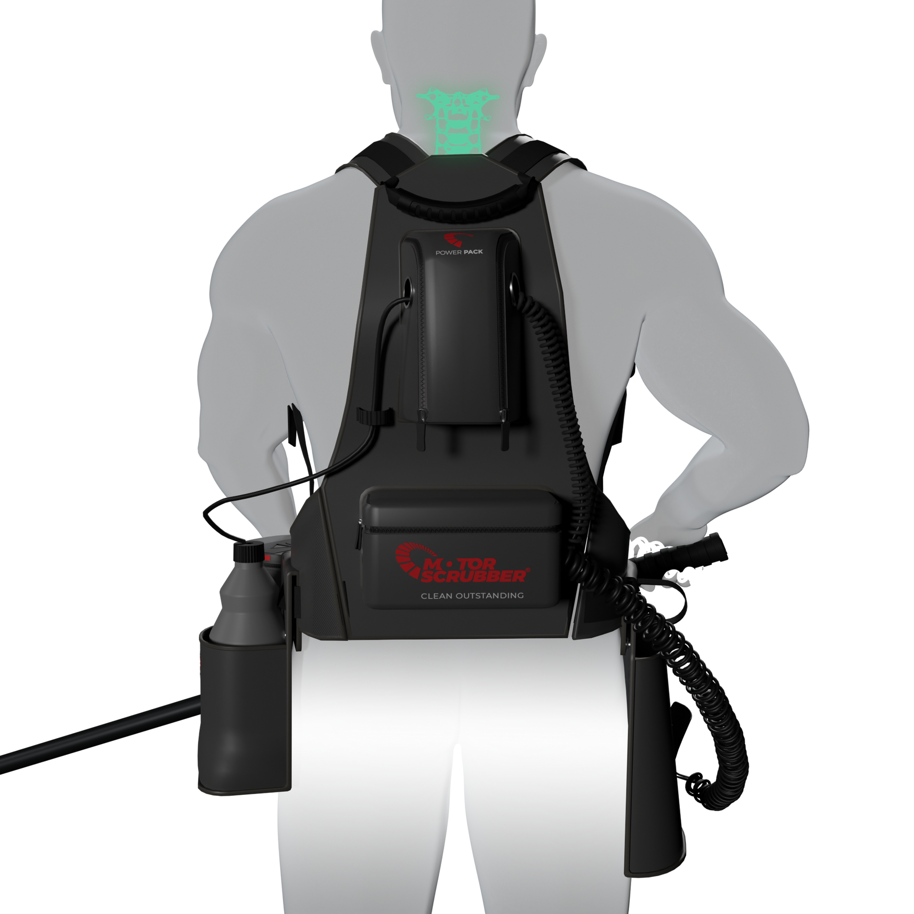 MotorScrubber Lithium Backpack with Composites