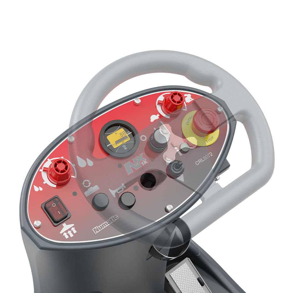 Numatic CRL8072 NX1K Battery Ride-on Scrubber Dryer