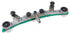 650 TWINTEC ALUMINIUM FLOOR TOOL.(38MM HOSE) SERILOR BLADES WITH ANGLED ADJUSTABLE CASTORS (SPARE ITEM)