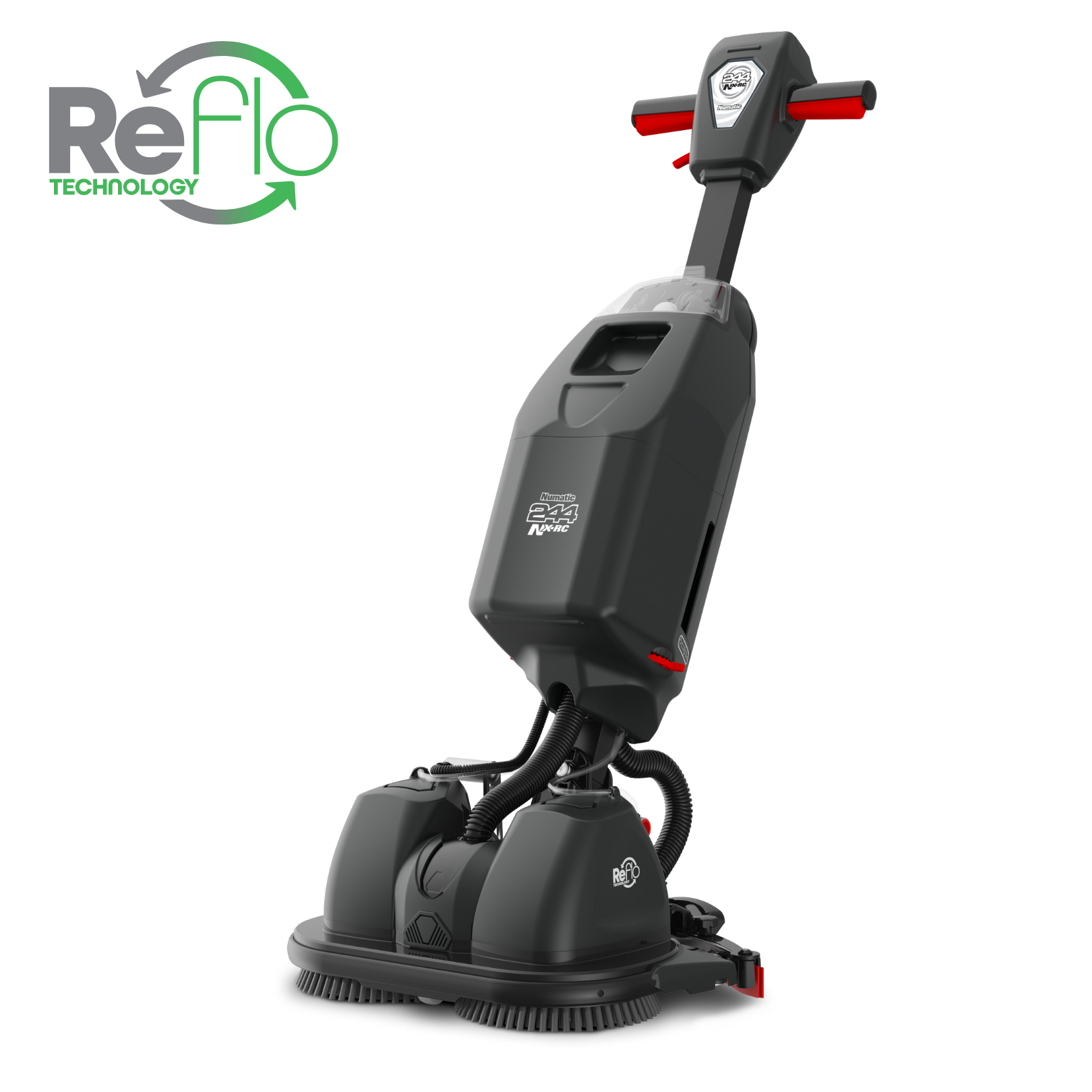 Numatic 244NX-RC ReFlo Compact Scrubber Dryer