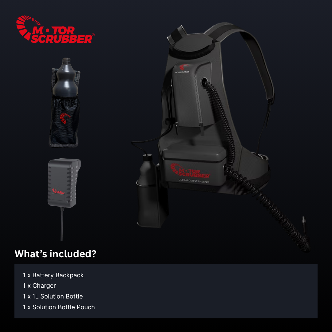 Motorscrubber M-Case Pro Professional Detail Scrubber Cleaning Kit & Carry Case
