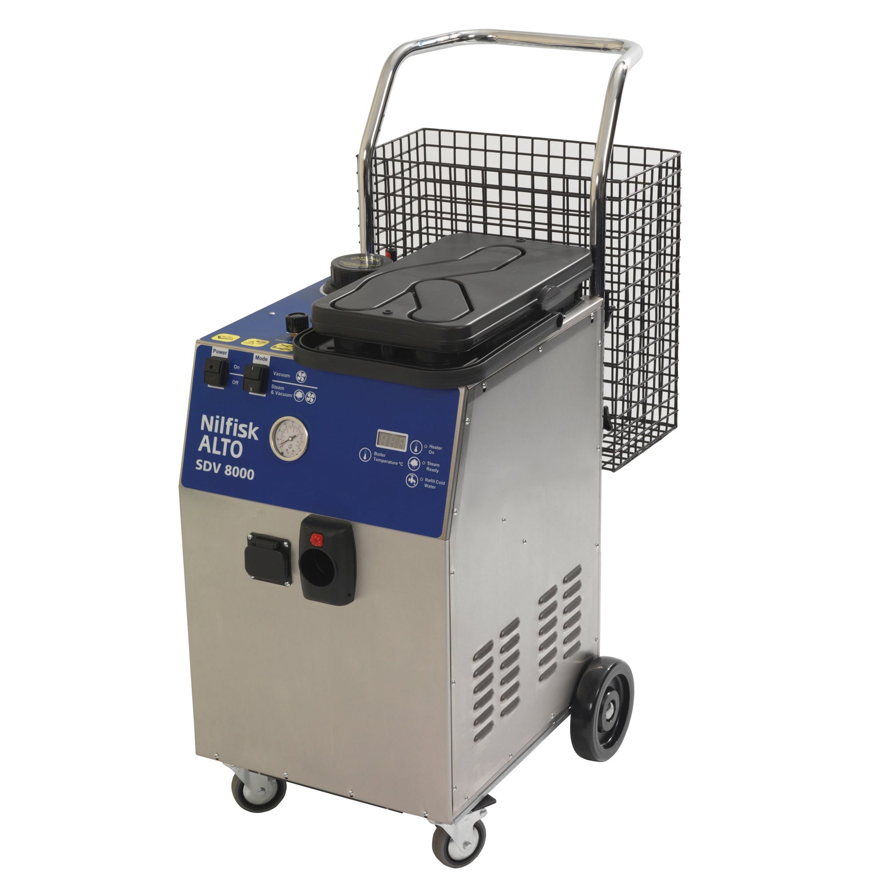 Nilfisk - - SDV8000 Industrial Steamer with vacuum