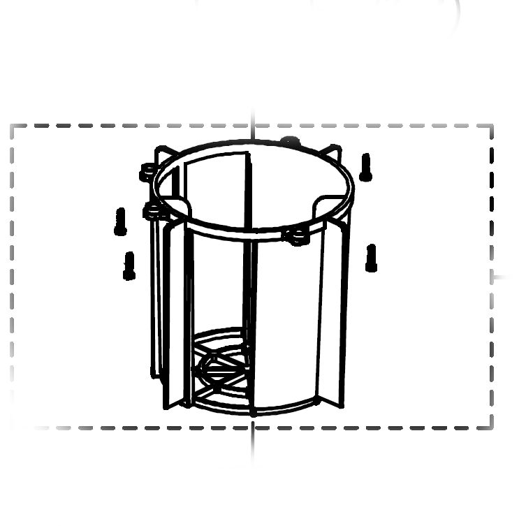 Viper - VA80733 - 35L FLOAT CUP HOLDER  KIT
