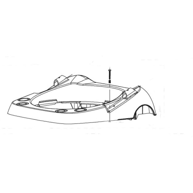 Nilfisk - VA86616 - CHASSIS ASSEMBLY FOR METAL TANK 95L 375L