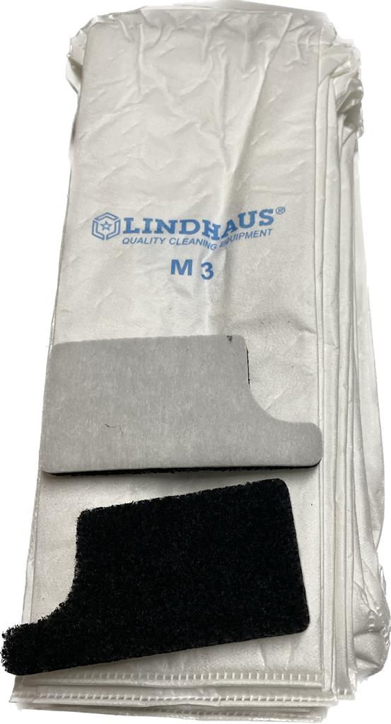 Lindhaus 032060081 Valzer Upright Paper Bags (10) and Filters (2)