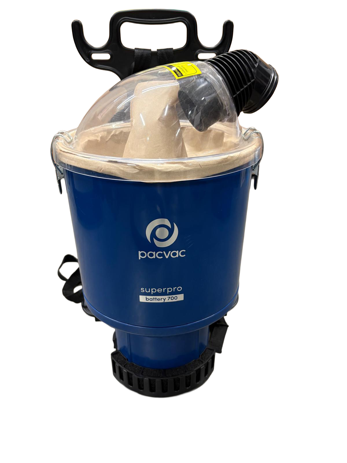 Pacvac - Ex-Showroom, as new Superpro battery vacuum - boost function - 2 sets of batteries (brand new) - full kit