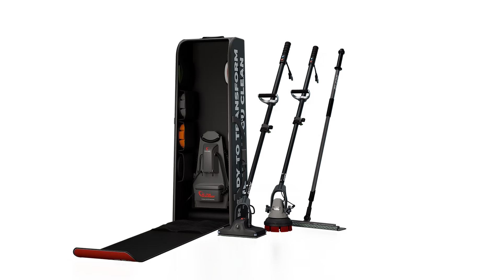 Motorscrubber M-Case Pro Professional Detail Scrubber Cleaning Kit & Carry Case