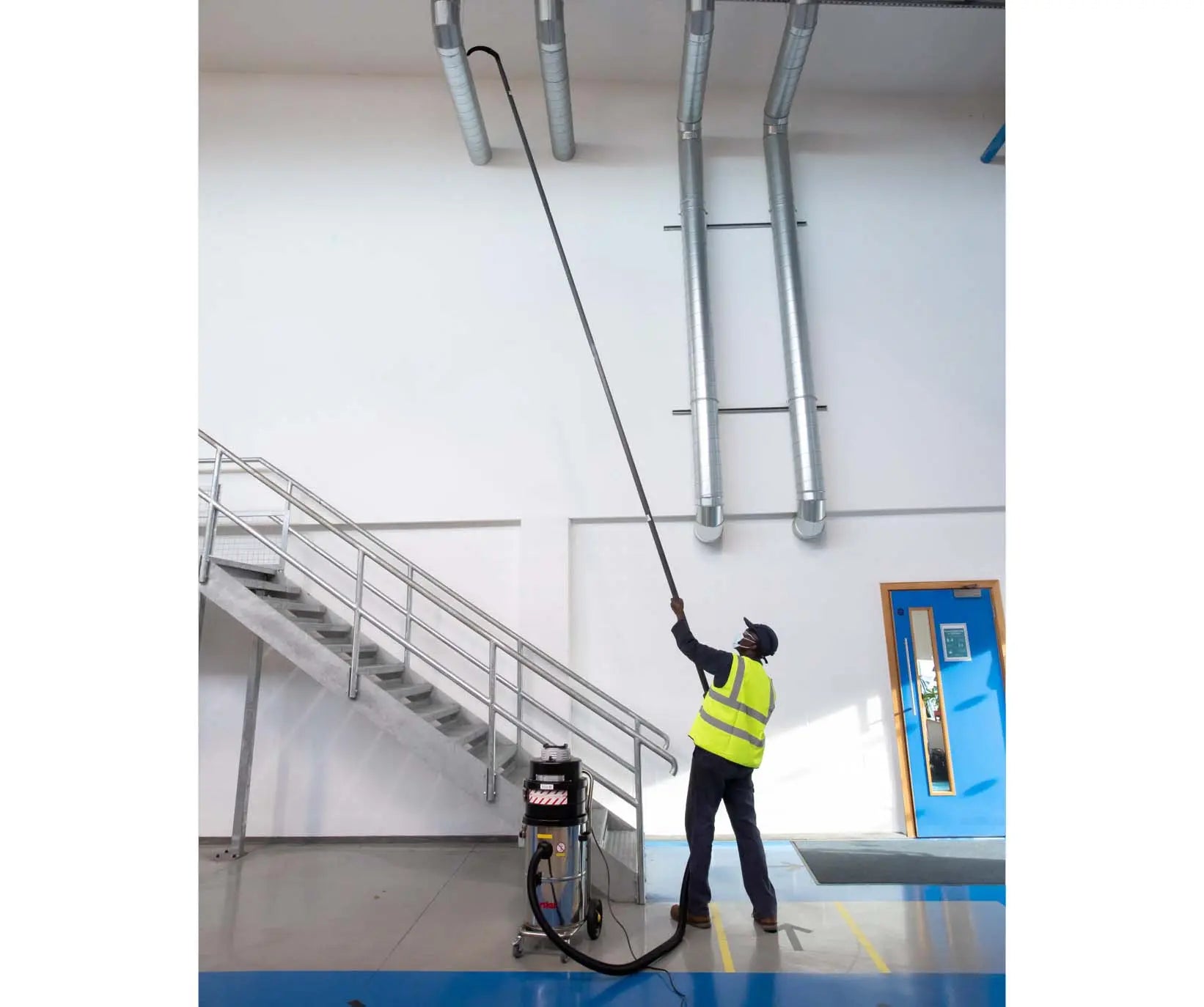 Kerstar 25-204-20-177 38mm x 6m Anti-static Carbon Fibre High Reach Wand Set