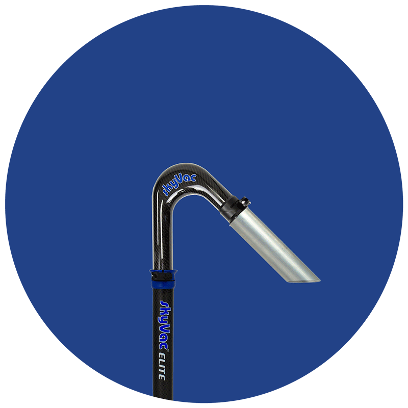 SkyVac Atom Sonic Compact Wet & Dry Gutter Vacuum