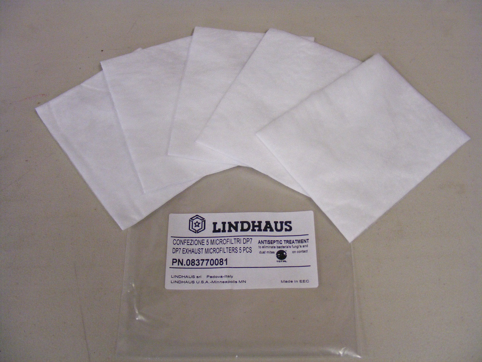 Lindhaus Lhs43 Exhaust micro filter (pack of 5) 083770081