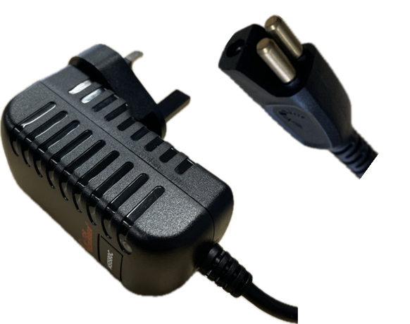 *New Style* 3pin Motorscrubber MS1580 Battery Charger Complete - UK