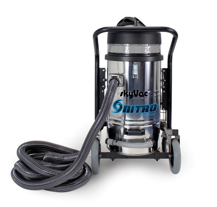 SkyVac Nitro Industrial Wet & Dry Gutter Vacuum