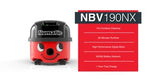 Numatic NBV190NX Commercial Battery Powered Tub Vac