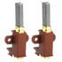 Qualtex - CAR142 - PACK OF 2 CARBON BRUSHES (fits dl21104 & 21104t)