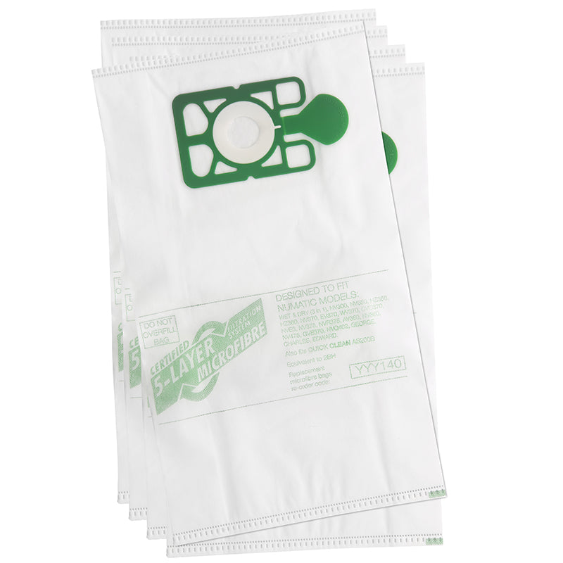 Non Original Microfibre Vacuum Bags  - pack 10 - yyy140