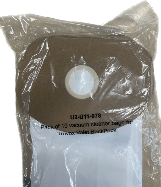 Genuine Truvox VBP Back Pack Paper Dust Bags - Pack of 10