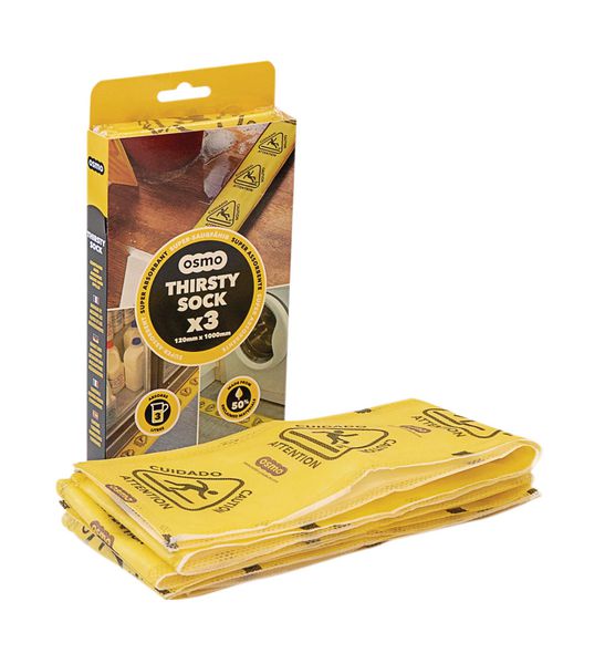 Osmo - US-005 - Thirsty Sock 3m (case 3 x 100cm strips) - Each strip absorbs 3L