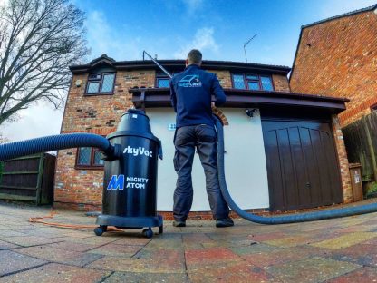 SkyVac Supercharged Mighty Atom Compact Wet & Dry Gutter Vacuum