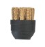 Sti - USPN3002 - SMALL ROUND BRASS STEAMER BRUSH QV6 - D.28