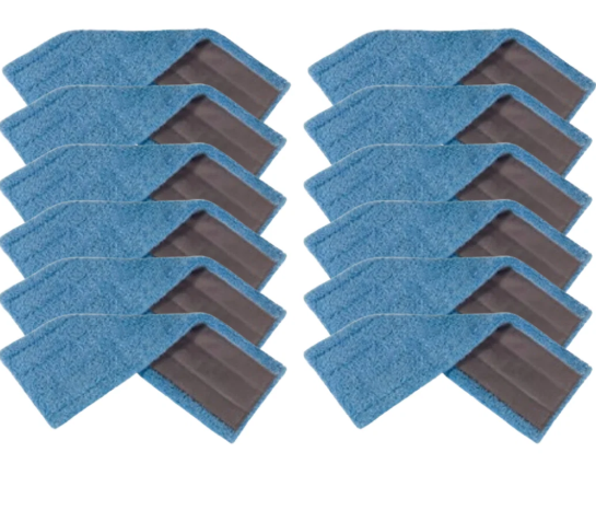 Numatic - 906420 - SLALOM 40CM BLUETEC MICROFIBRE VELCRO MOP(12 PACK)