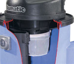 showing the filter inside the vacuum