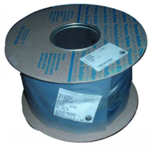 1.0mm 3 Core 100 Metre Cable Reel - Black - FLX30