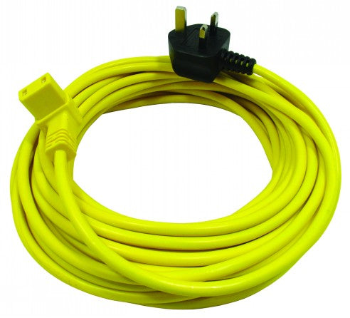 Victor V9 12 Metre 2 Core Cable with Right Angled IEC Plug - FLX90