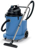 front view of the blue vacuum cleaner