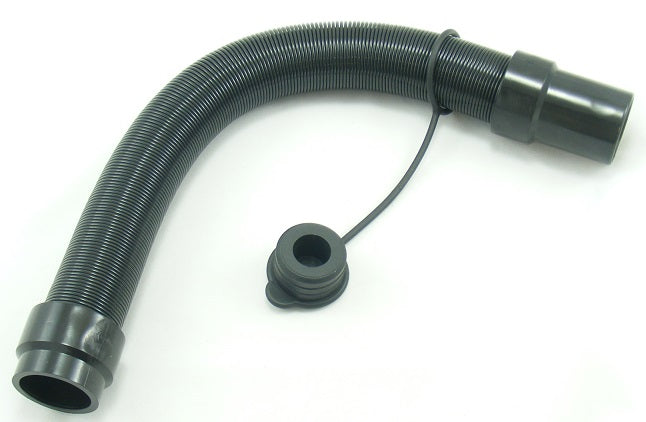 Numatic 280018 - 35mm x 435mm long 3:1 stretch dirty water dump hose with cap & strap (short cuff)