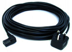 0.75mm 15 Metre 2 Core Cable with Right Angled IEC Plug - FLX79