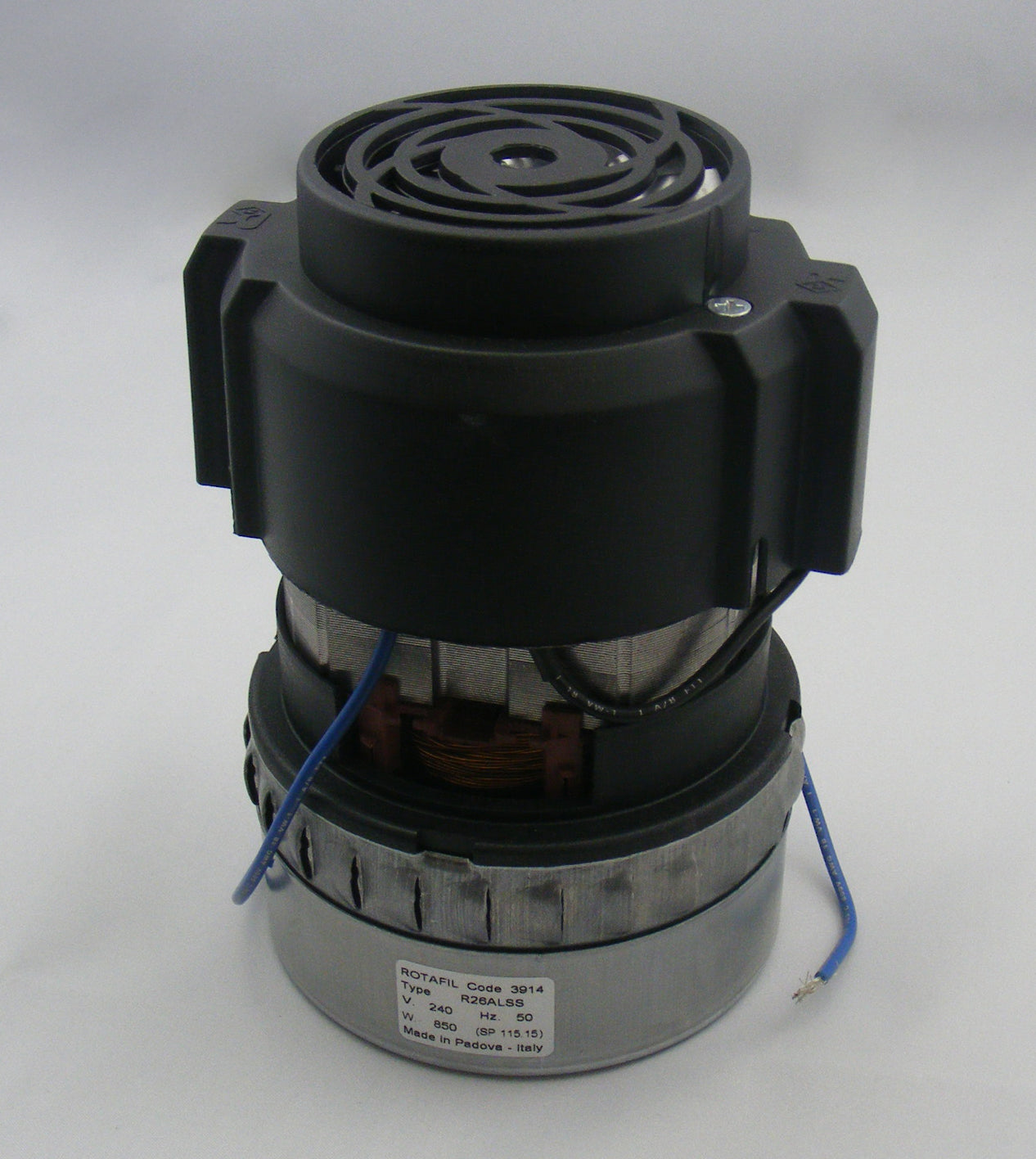 Rotafil R26ALSS 850w 240v bypass motor