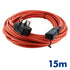 Flx60 1.5mm 15 metre 3 core cable with 16a plug