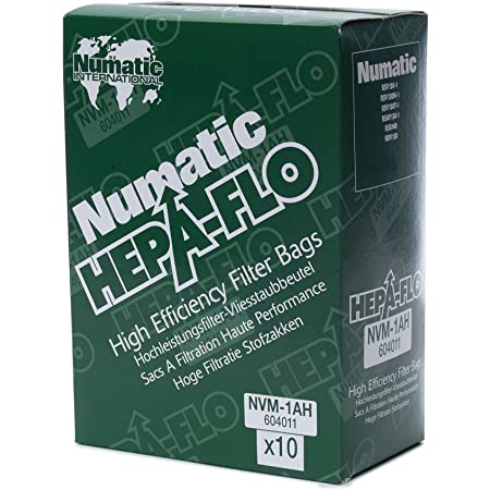 Numatic NVM-1AH Hepaflo Bags (10) - 604011
