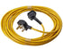 Numatic 10m x 1mm 2 Core Yellow Cable (UK Plug)