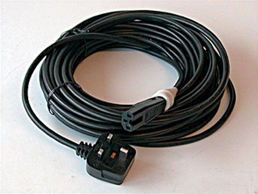 Flx55 1.5mm 15 metre 3 core cable with 10a plug