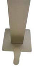 Floor Standing Sanitising Station  with Automatic or Manual Push Plastic Dispenser