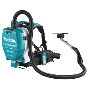 Makita DVC261 Twin 18v Backpack Vacuum - 5 PACKS FREE BAGS