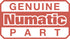 Numatic 208005 105mm aluminium spacer